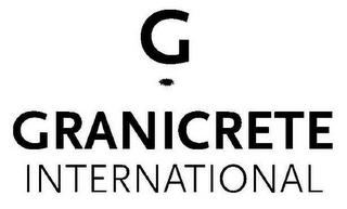 G GRANICRETE INTERNATIONAL logo