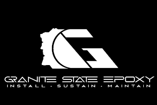 G GRANITE STATE EPOXY INSTALL • SUSTAIN • MAINTAIN logo
