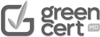 G GREEN CERT MD logo
