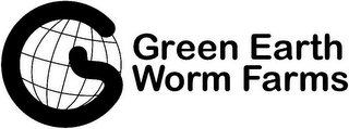 G GREEN EARTH WORM FARMS logo
