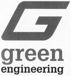 G GREEN ENGINEERING logo