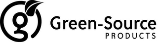 G GREEN-SOURCE PRODUCTS logo