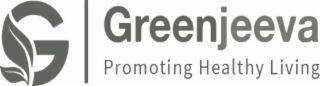 G GREENJEEVA PROMOTING HEALTH LIVING logo