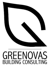 G GREENOVAS BUILDING CONSULTING logo