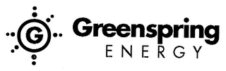 G GREENSPRING ENERGY logo