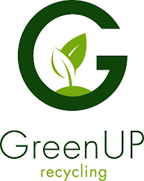 G GREENUP RECYCLING logo