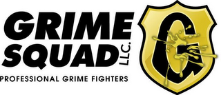 G GRIME SQUAD LLC. PROFESSIONAL GRIME FIGHTERS logo