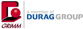 G GRIMM A MEMBER OF DURAG GROUP logo