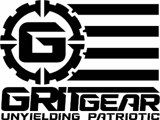 G GRITGEAR UNYIELDING PATRIOTIC logo