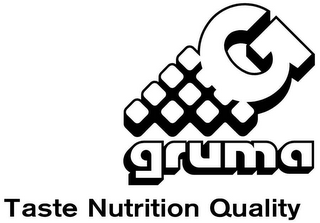 G GRUMA TASTE NUTRITION QUALITY logo