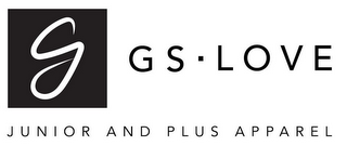 G GS.LOVE JUNIOR AND PLUS APPAREL logo