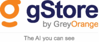 G GSTORE BY GREYORANGE THE AI YOU CAN SEE logo