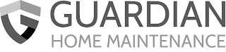 G GUARDIAN HOME MAINTENANCE logo