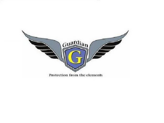 G GUARDIAN PROTECTION FROM THE ELEMENTS logo