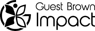 G GUEST BROWN IMPACT logo