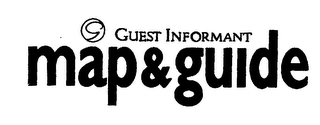 G GUEST INFORMANT MAP & GUIDE logo