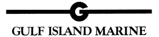 G GULF ISLAND MARINE logo