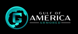 G GULF OF AMERICA ARMORED logo
