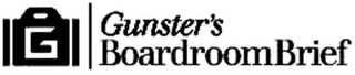 G GUNSTER'S BOARDROOMBRIEF logo