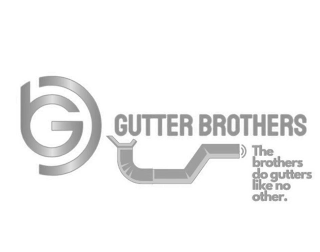 G GUTTER BROTHERS THE BROTHERS DO GUTTERS LIKE NO OTHER. logo