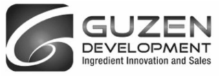 G GUZEN DEVELOPMENT INGREDIENT INNOVATION AND SALES logo