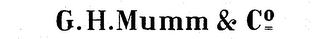 G. H. MUMM & CO logo