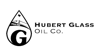 G HUBERT GLASS OIL CO. SINCE 1953 logo