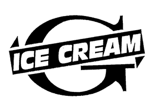 G ICE CREAM logo