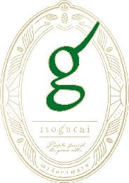 G ITOGUCHI PEOPLE FOUND THE GREEN SILK. MIDORIMAYU logo