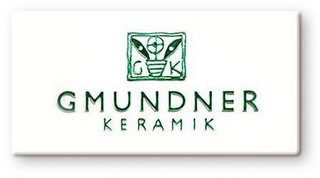 G K GMUNDNER KERAMIK logo