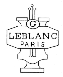 G LEBLANC PARIS logo