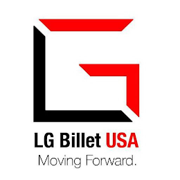 G LG BILLET USA MOVING FORWARD. logo