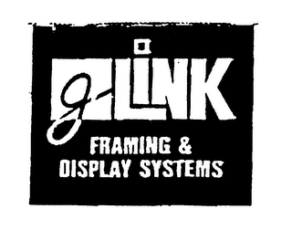 G-LINK FRAMING & DISPLAY SYSTEMS logo