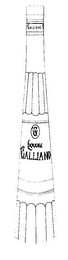 G LIQUORE GALLIANO GALLIANO logo