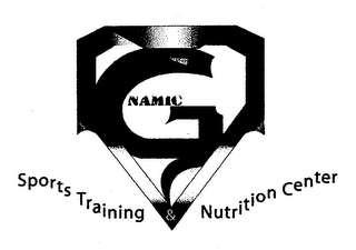 G NAMIC SPORTS TRAINING & NUTRITION CENTER logo