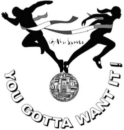 G-NESS SPORTS YOU GOTTA WANT IT! logo