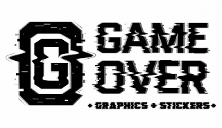 G O GAME OVER GRAPHICS + STICKERS logo