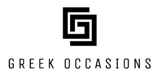 G O GREEK OCCASIONS logo