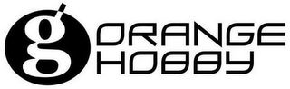 G ORANGE HOBBY logo