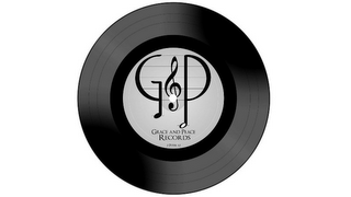 G P GRACE AND PEACE RECORDS 2 PETER 1:2 logo