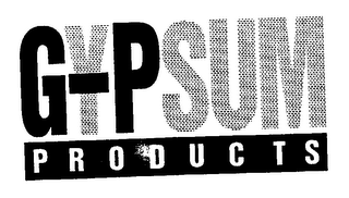 G-P GYPSUM PRODUCTS logo