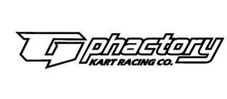 G PHACTORY KART RACING CO. logo