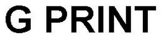 G PRINT logo