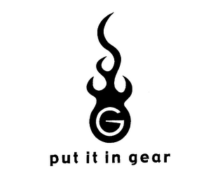 G PUT IT IN GEAR logo