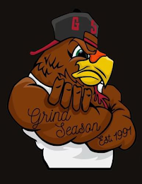 G S GRIND SEASON EST. 1991 logo