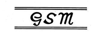 G S M logo