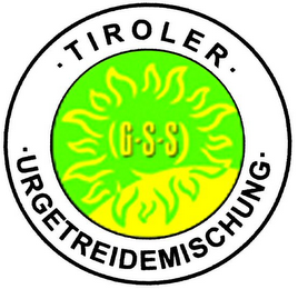 G-S-S TIROLER URGETREIDEMISCHUNG logo
