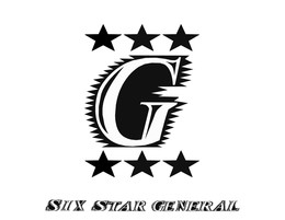 G SIX STAR GENERAL logo