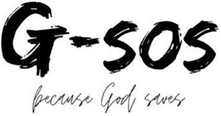 G-SOS BECAUSE GOD SAVES logo