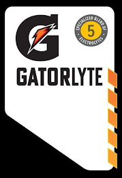 G SPECIALIZED BLEND OF 5 ELECTROLYTES GATORLYTE logo